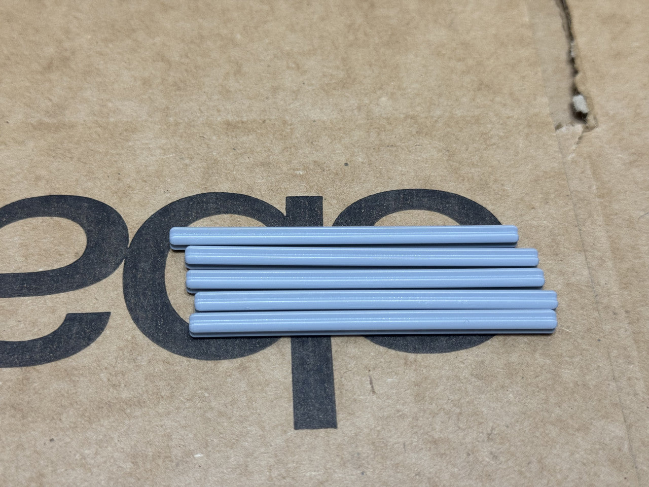 LEGO Parts - Light Bluish Gray Technic, Axle 9L - No 60485 - QTY 5