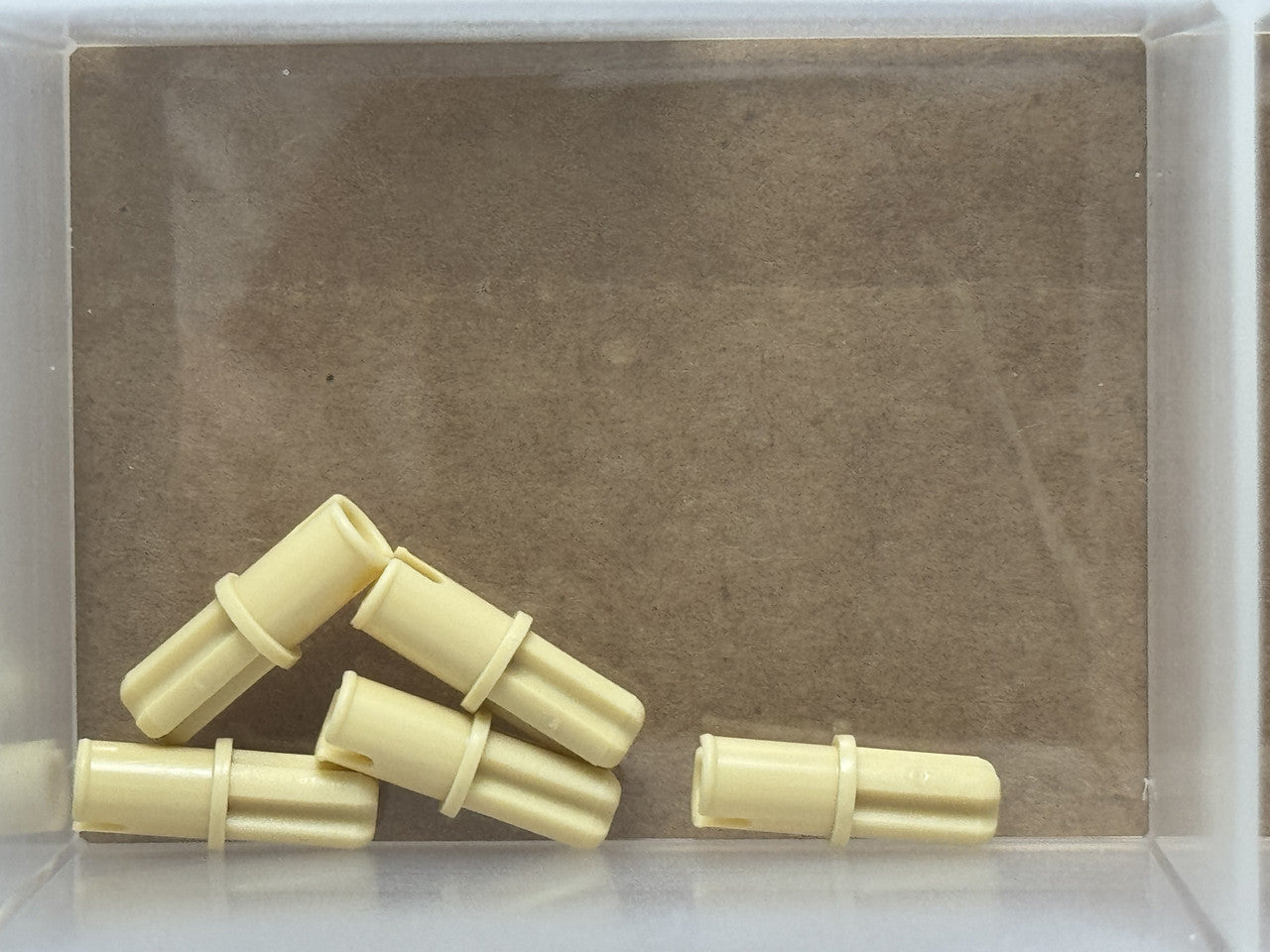 LEGO Parts - Tan Technic, Axle 1L with Pin - No 3749 - QTY 5