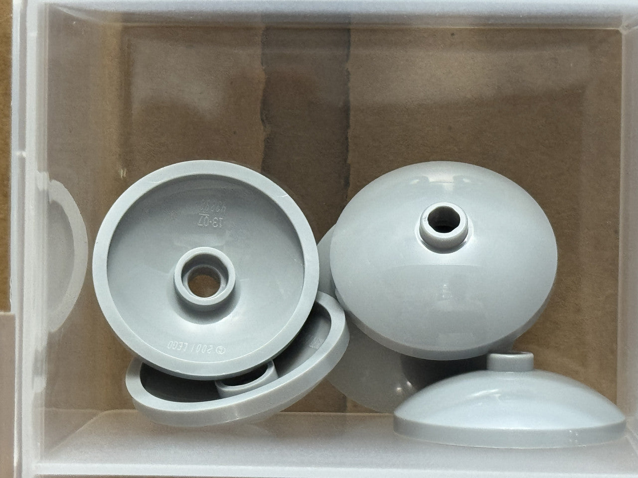 LEGO Parts - Light Bluish Gray Dish 3 x 3 Inverted (Radar) - No 43898 - QTY 5