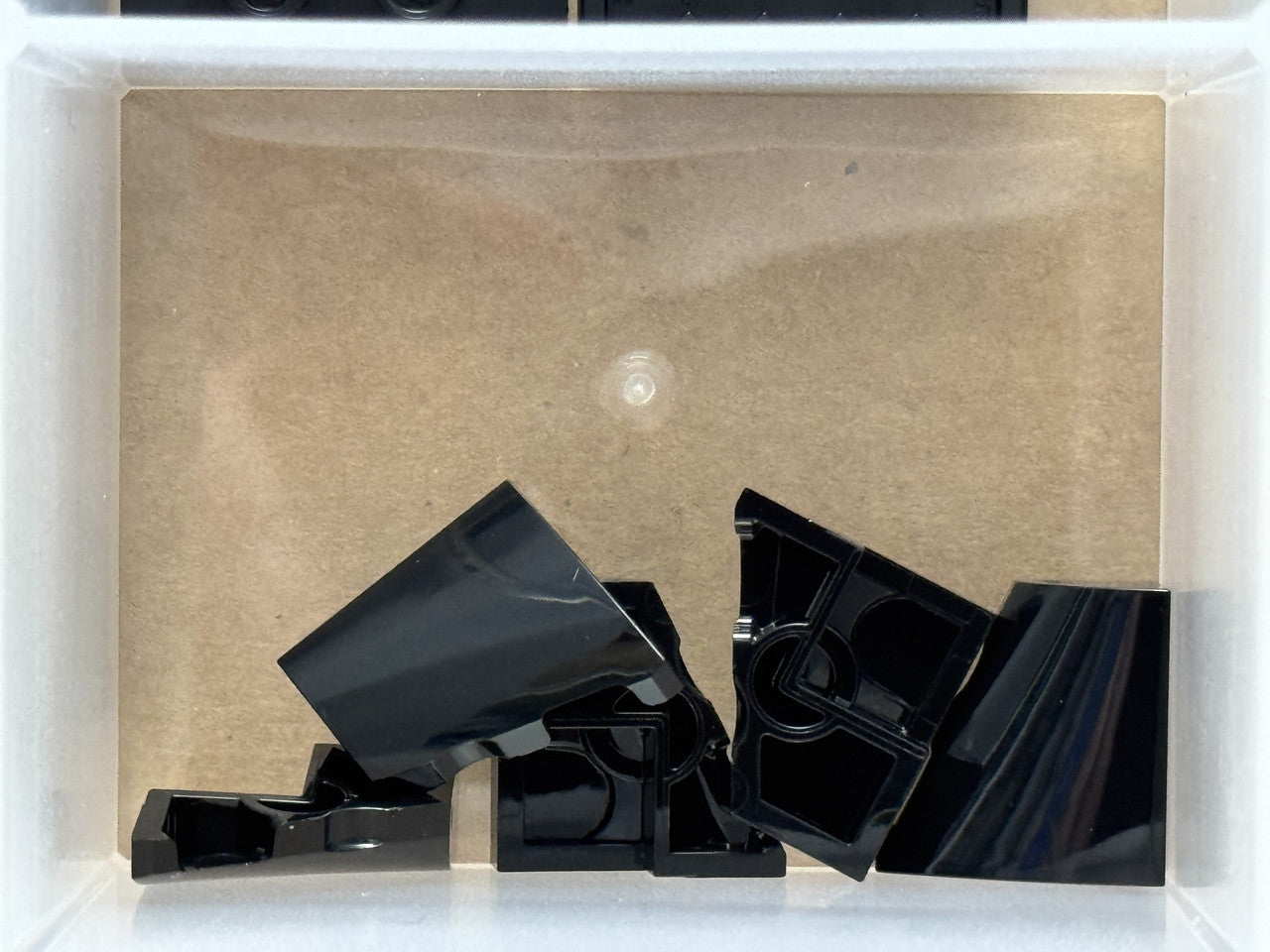 LEGO Parts - Black Wedge 2 x 2 x 2/3 Left - No 5095 - QTY 5