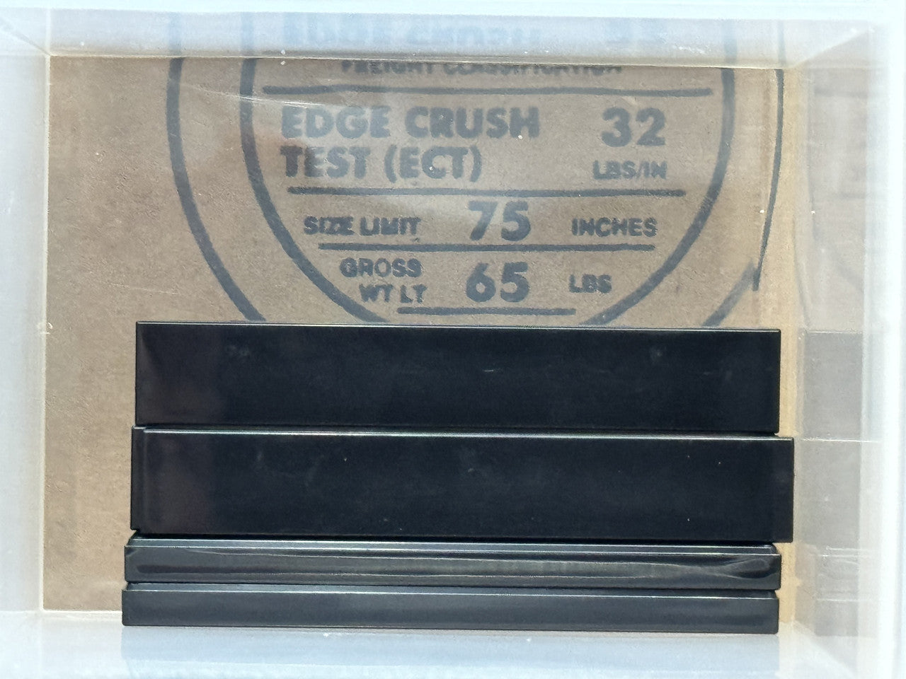 LEGO Parts - Black Tile 1 x 6 - No 6636 - QTY 5