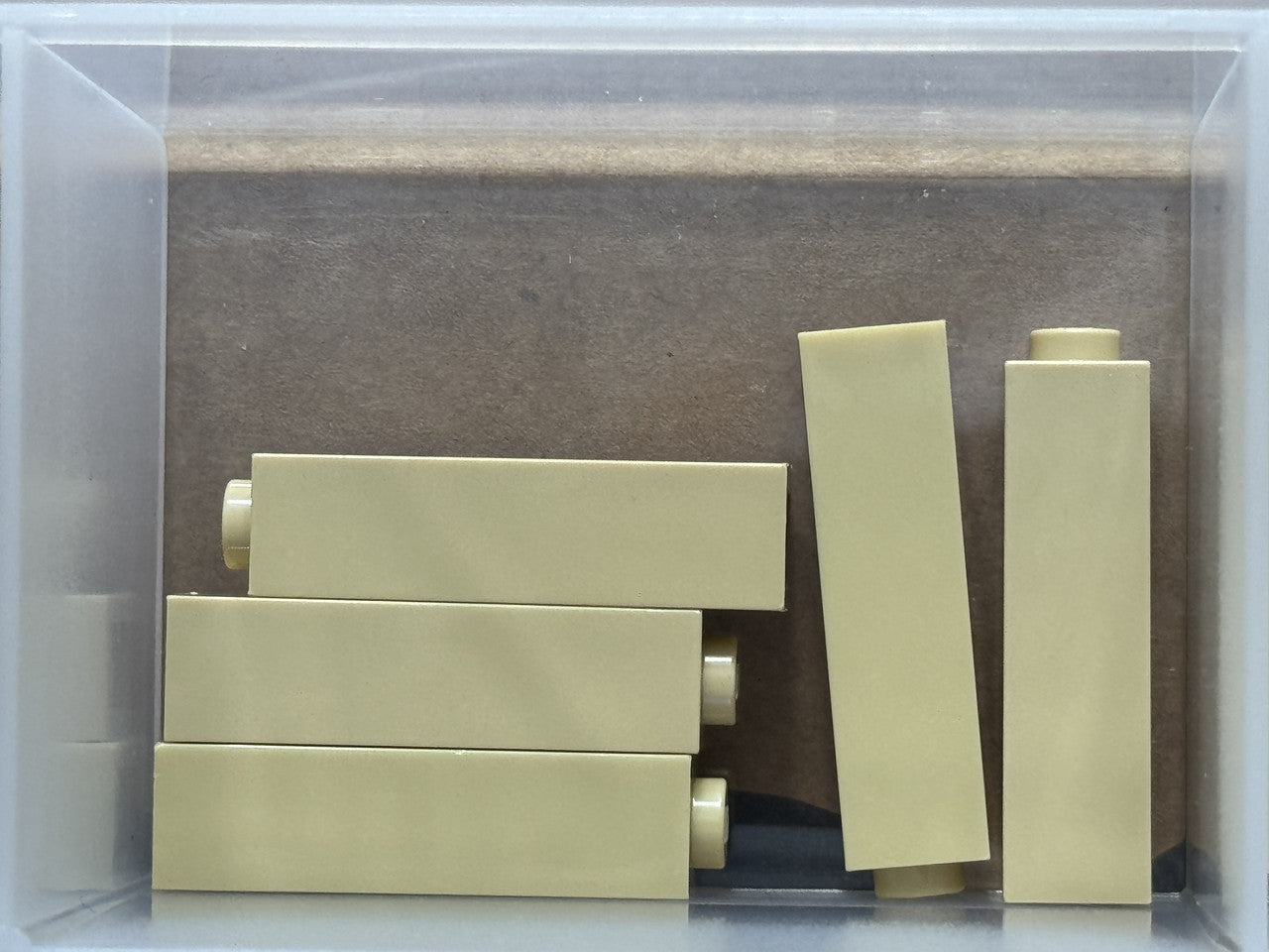 LEGO Parts - Tan Brick 1 x 1 x 3 - No 14716 - QTY 5
