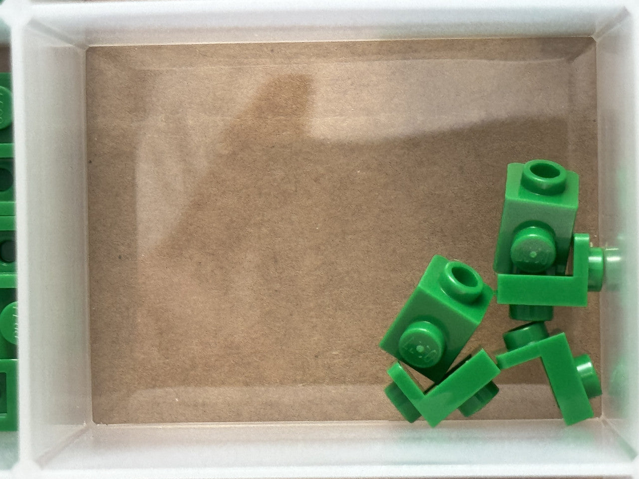 LEGO Parts - Green Bracket 1 x 1 - 1 x 1 - No 36841 - QTY 5