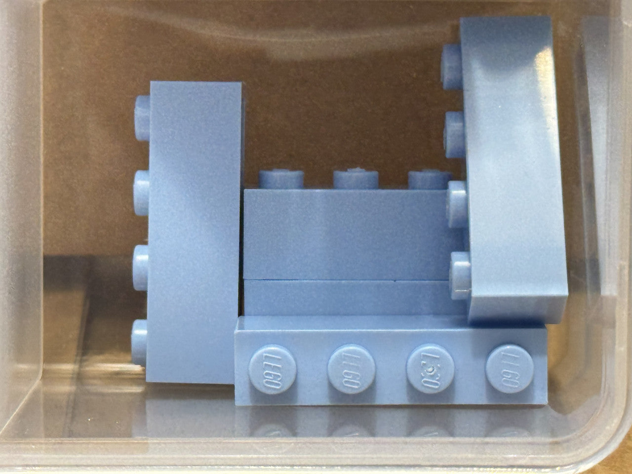 LEGO Parts - Bright Light Blue Brick 1 x 4 - No 3010 - QTY 5