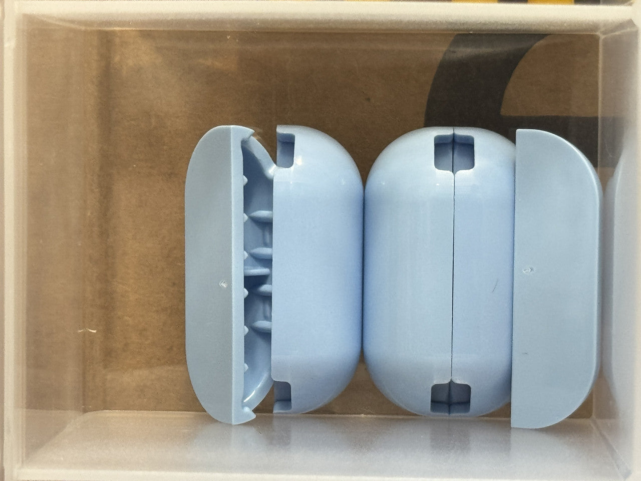 LEGO Parts - Bright Light Blue Slope Curved 1 x 4 Rounded Ends - No 4045 - QTY 5