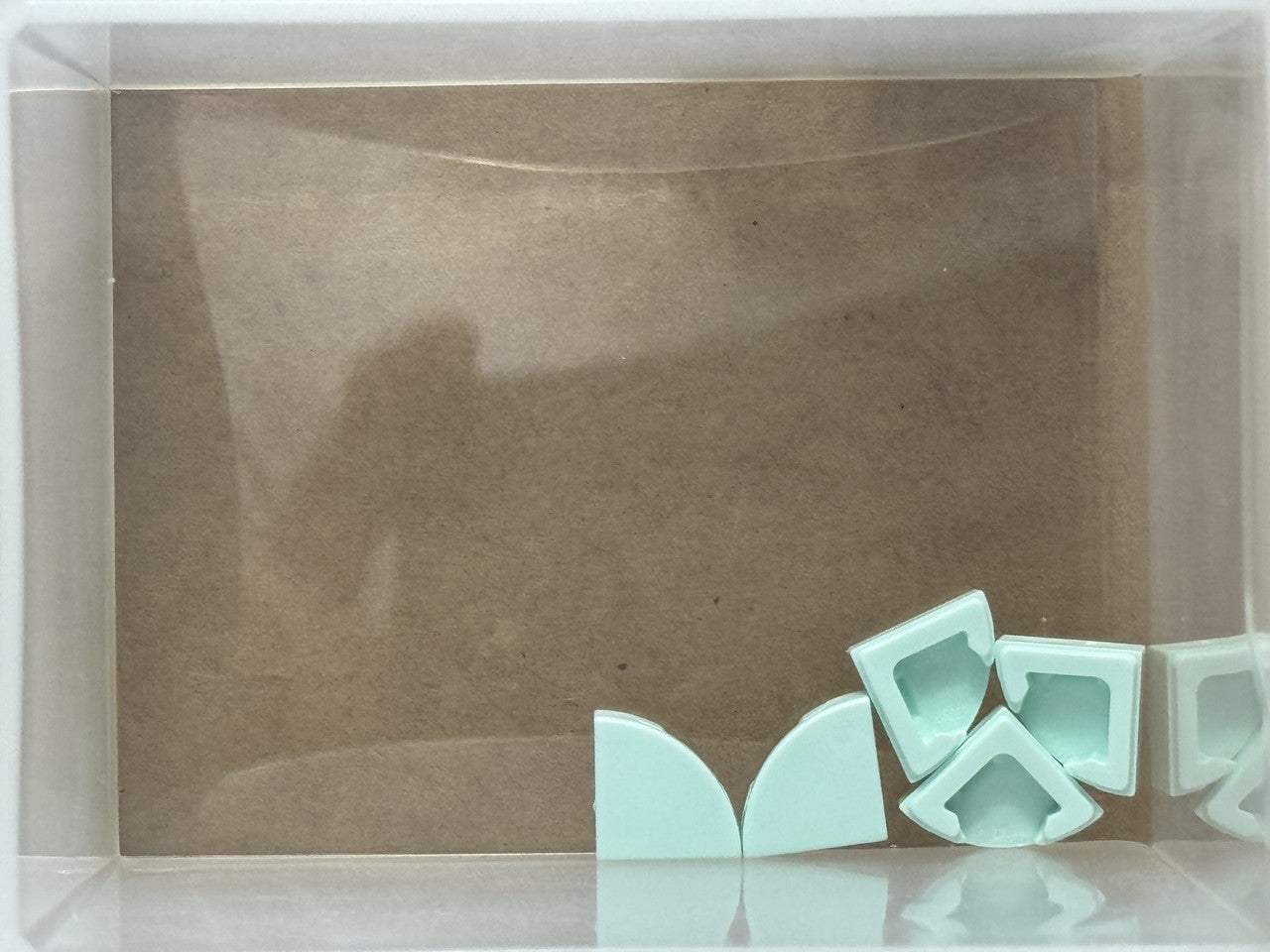 LEGO Parts - Light Aqua Tile, Round 1 x 1 Quarter - No 25269 - QTY 5