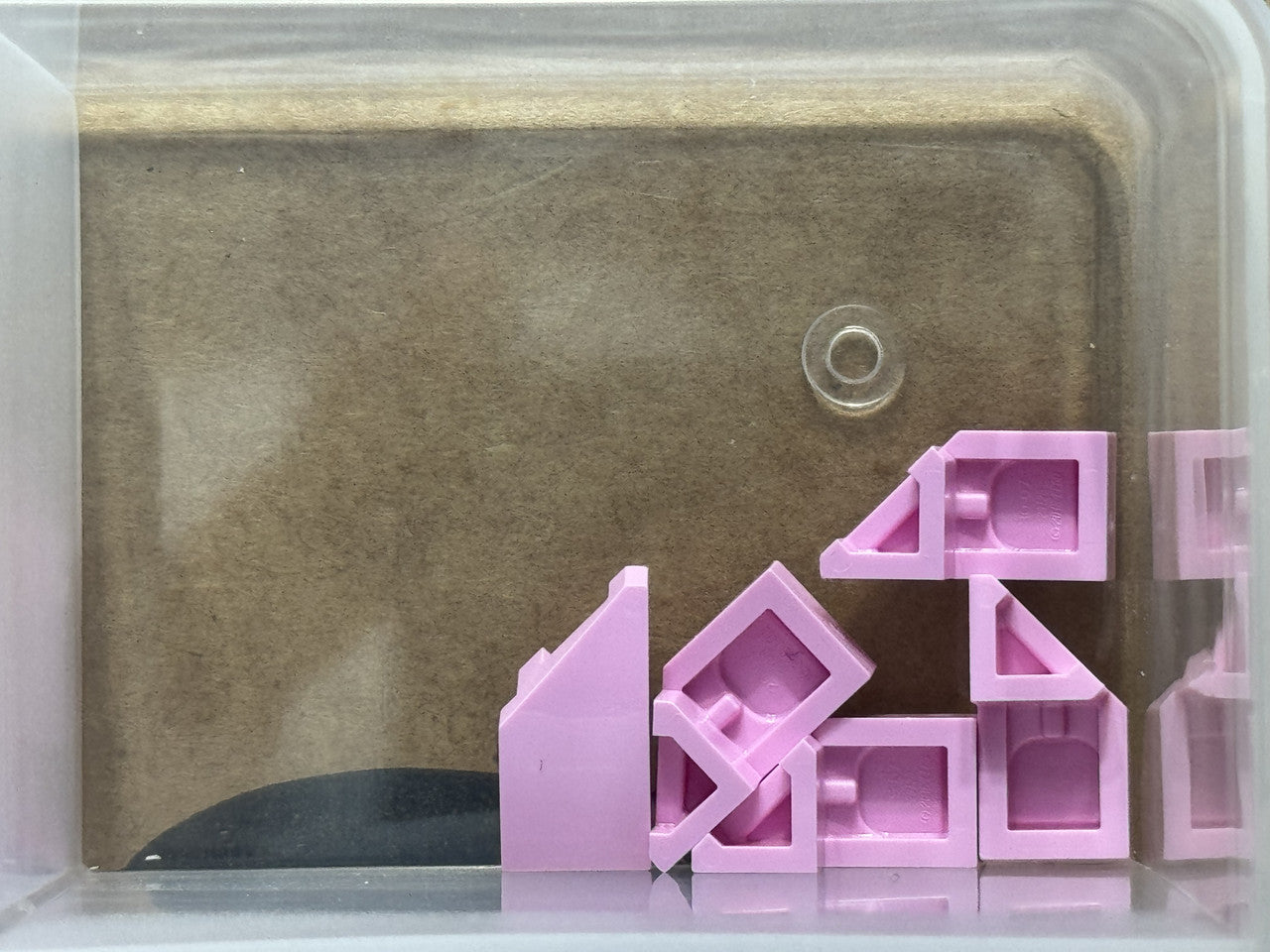 LEGO Parts - Bright Pink Wedge 2 x 1 x 2/3 Left - No 29120 - QTY 5