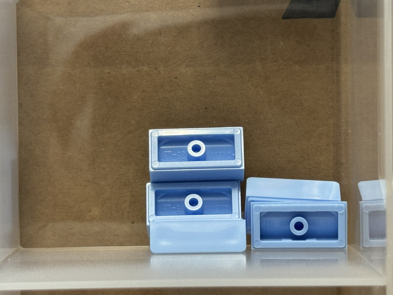 LEGO Parts - Bright Light Blue Slope 30 1 x 2 x 2/3 - No 85984 - QTY 5