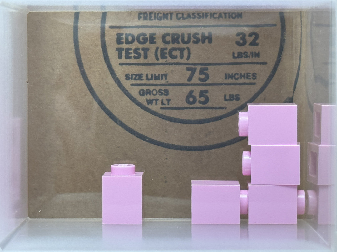LEGO Parts - Bright Pink Brick 1 x 1 - No 3005 - QTY 5