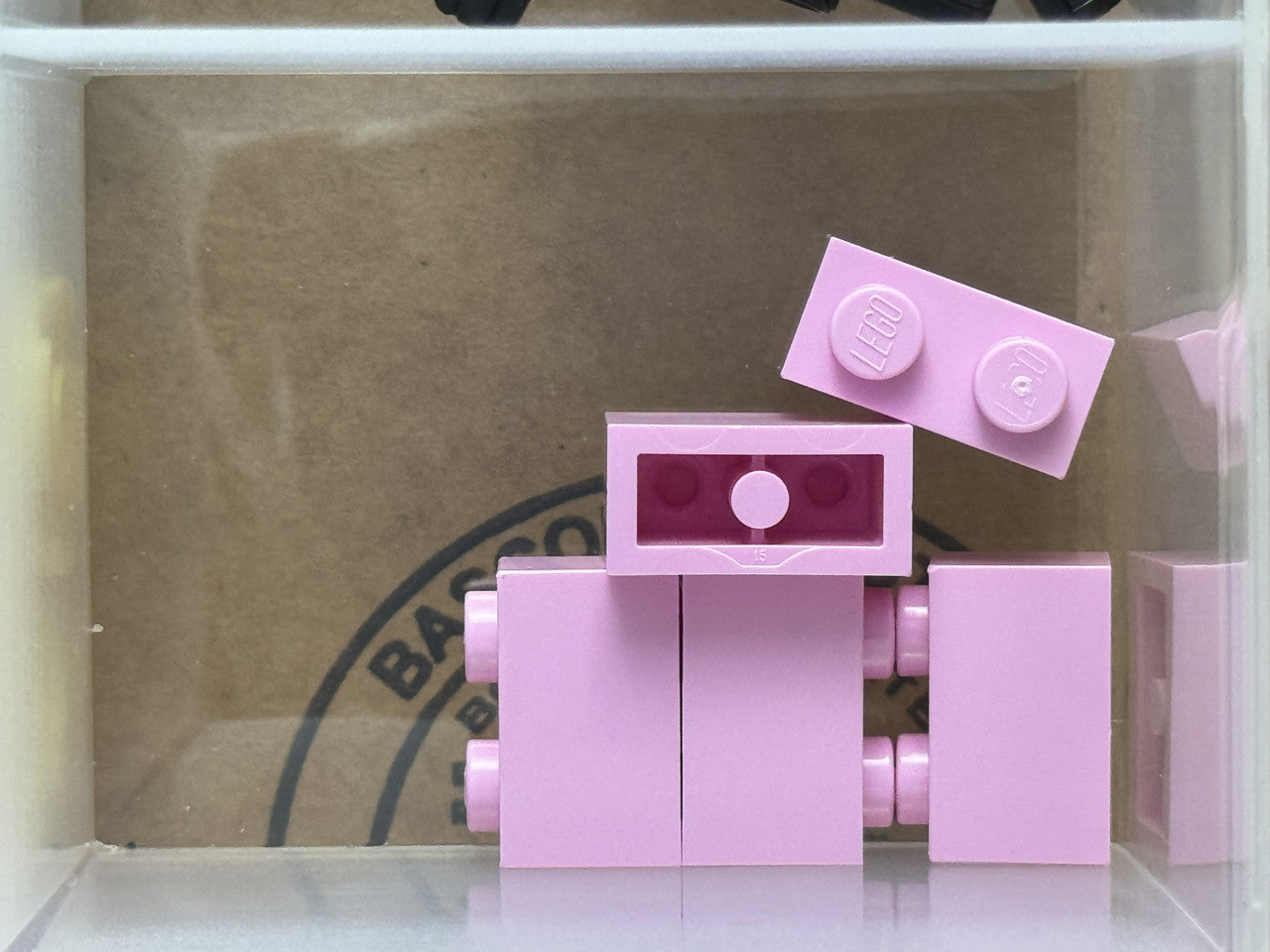 LEGO Parts - Bright Pink Brick 1 x 2 - No 3004 - QTY 5