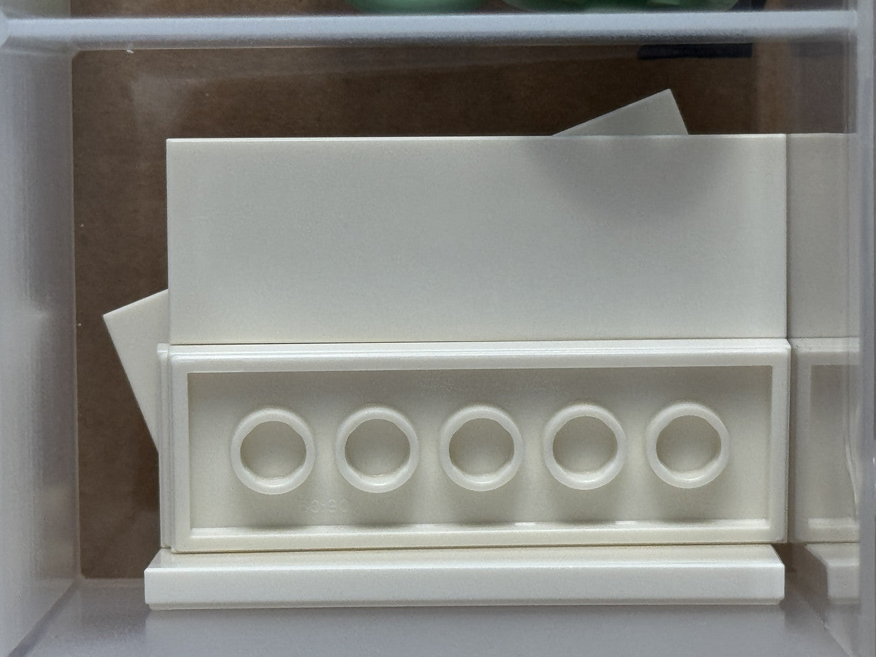 LEGO Parts - White Tile 2 x 6 - No 69729 - QTY 5