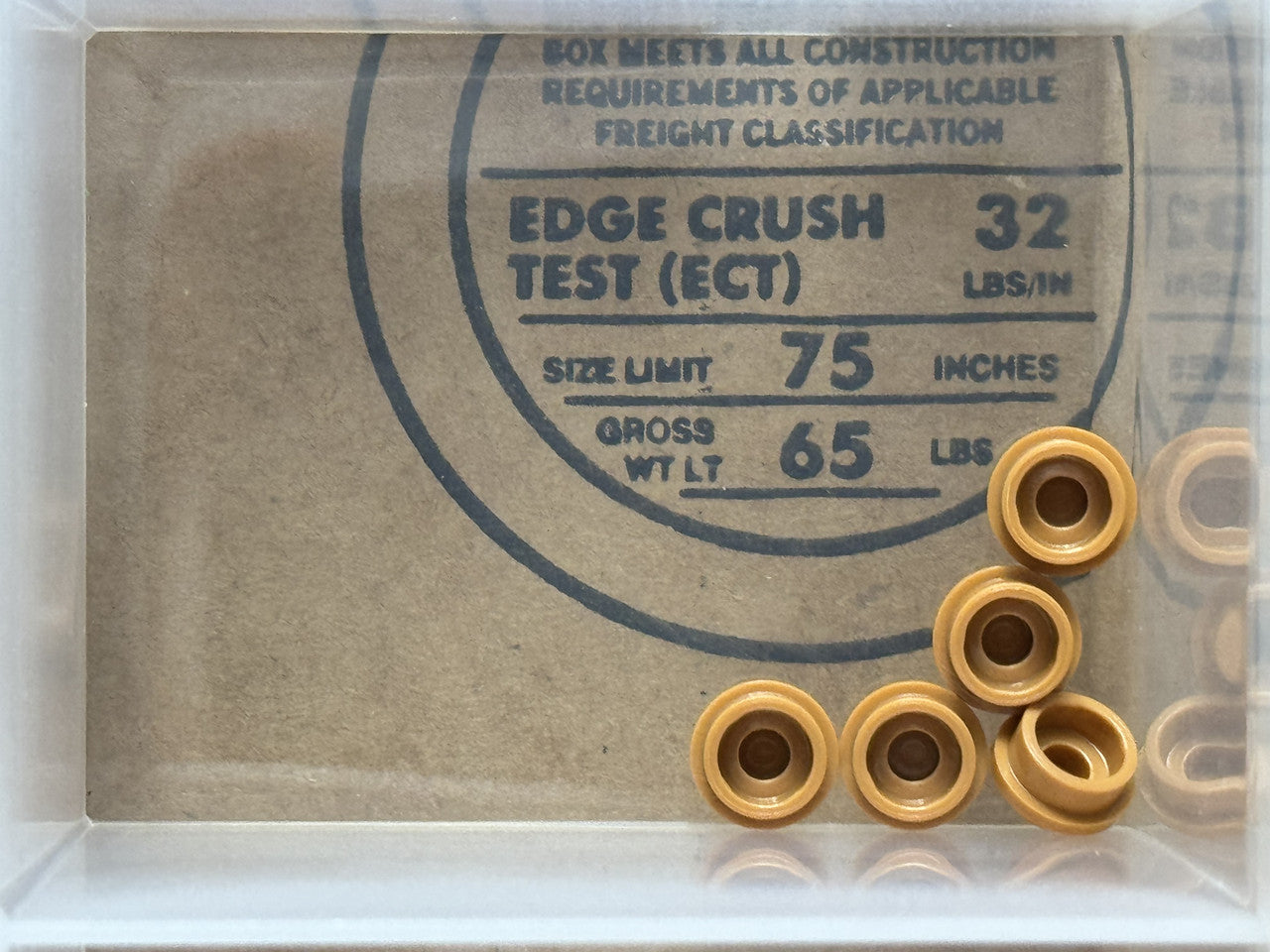 LEGO Parts - Medium Nougat Plate, Round 1 x 1 - No 4073 - QTY 5