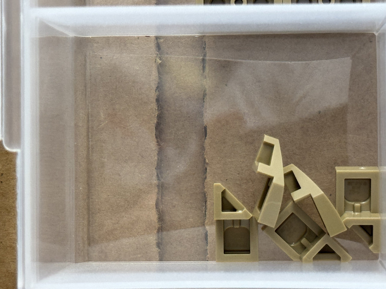 LEGO Parts - Dark Tan Wedge 2 x 1 x 2/3 Left - No 29120 - QTY 5