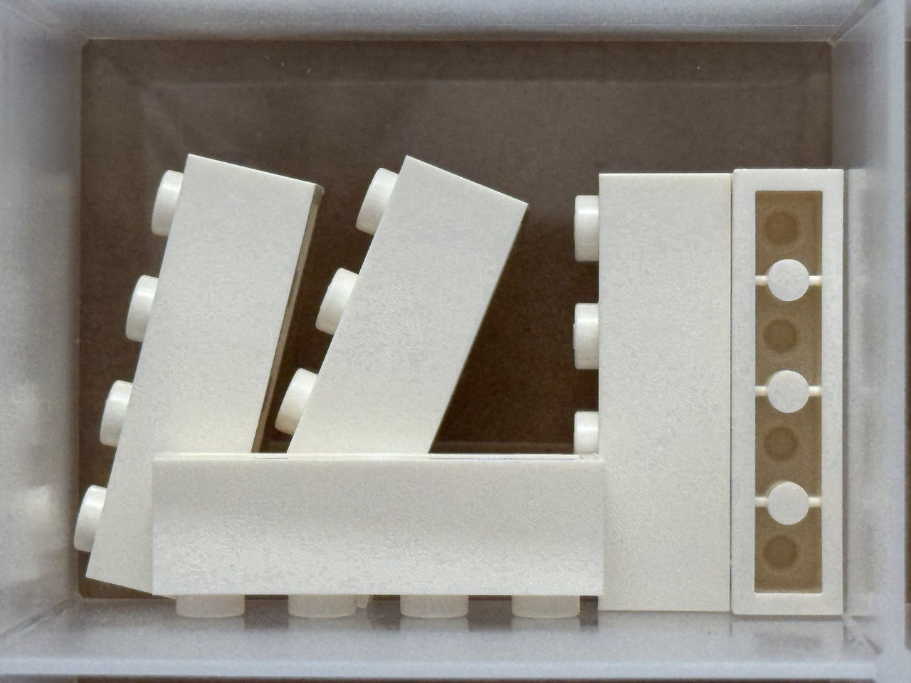LEGO Parts - White Brick 1 x 4 - No 3010 - QTY 5