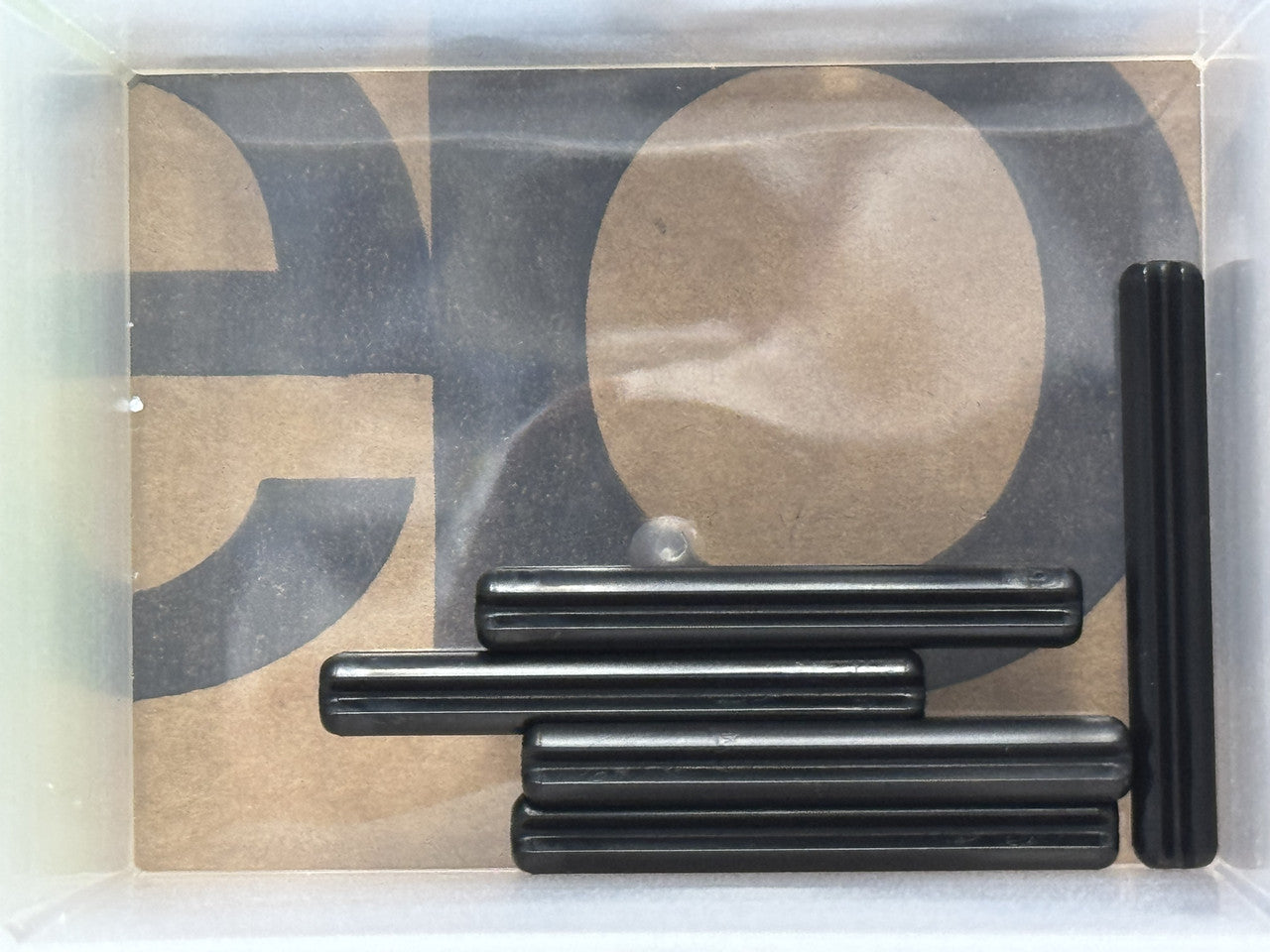 LEGO Parts - Black Technic, Axle 4L - No 3705 - QTY 5
