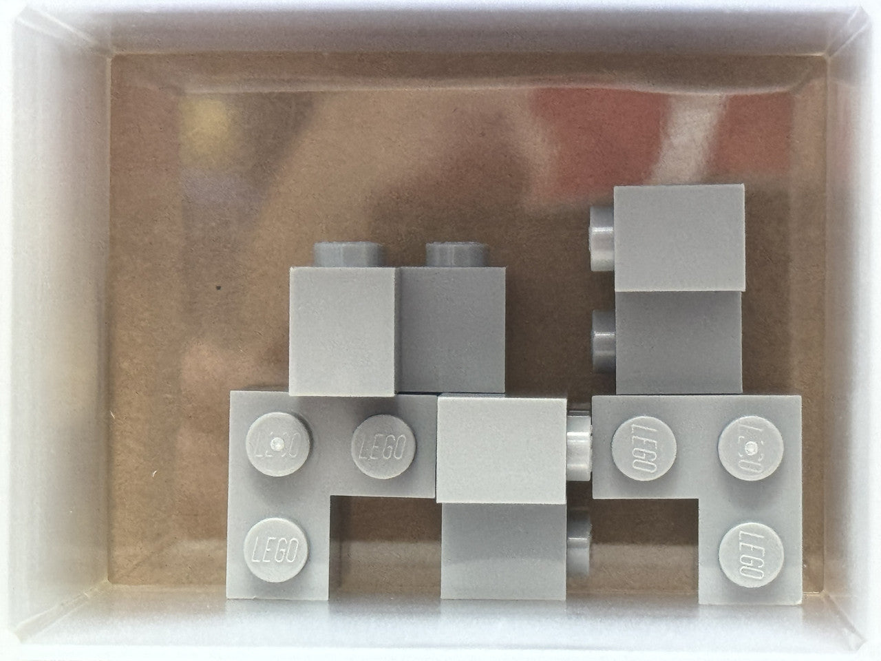 LEGO Parts - Light Bluish Gray Brick 2 x 2 Corner - No 2357 - QTY 5