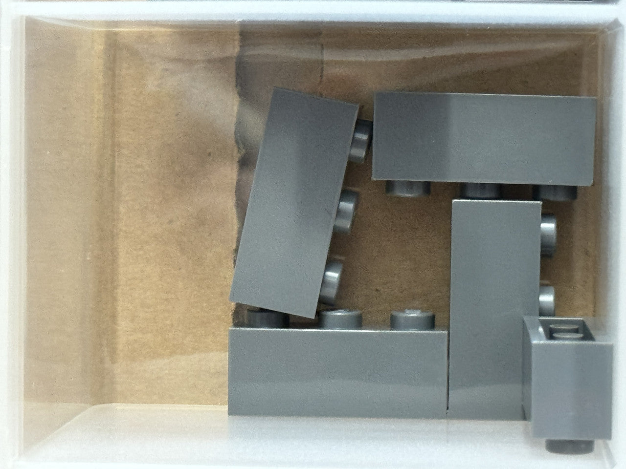 LEGO Parts - Dark Bluish Gray Brick 1 x 3 - No 3622 - QTY 5