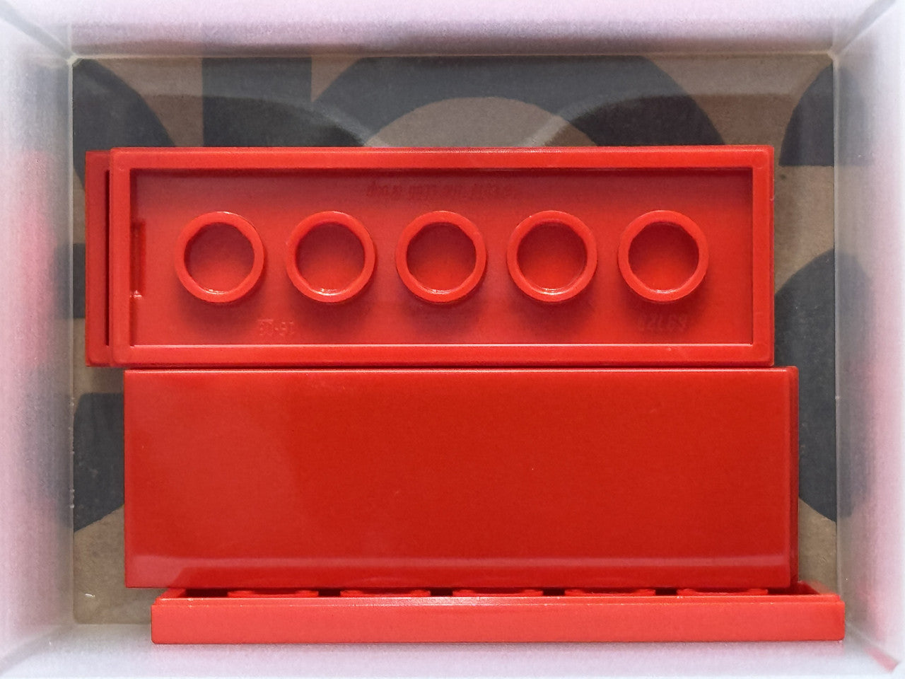 LEGO Parts - Red Tile 2 x 6 - No 69729 - QTY 5