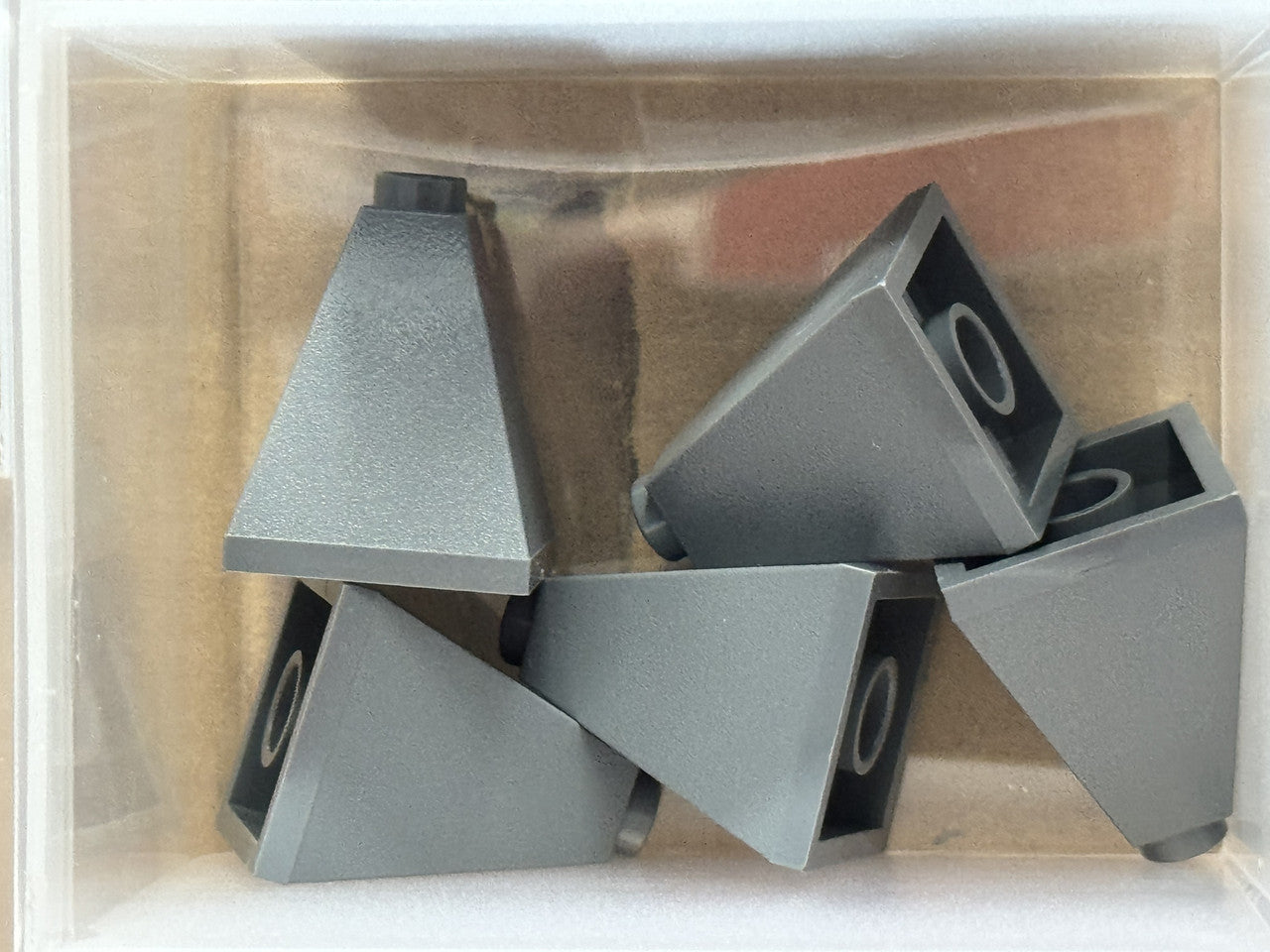 LEGO Parts - Dark Bluish Gray Slope 75 2 x 2 x 2 Convex - No 3688 - QTY 5