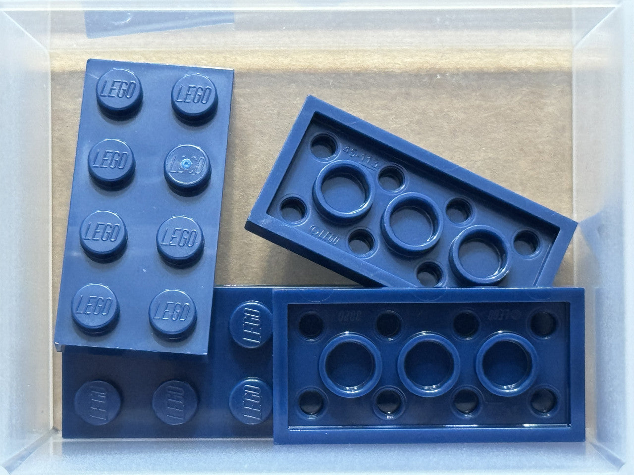 LEGO Parts - Dark Blue Plate 2 x 4 - No 3020 - QTY 5