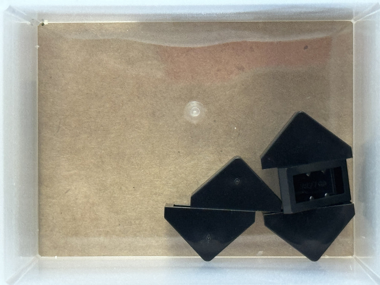 LEGO Parts - Black Slope 45 2 x 1 Double - No 3044c - QTY 5