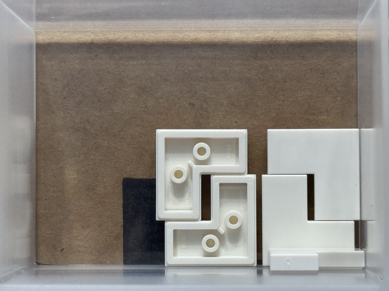 LEGO Parts - White Tile 2 x 2 Corner - No 14719 - QTY 5