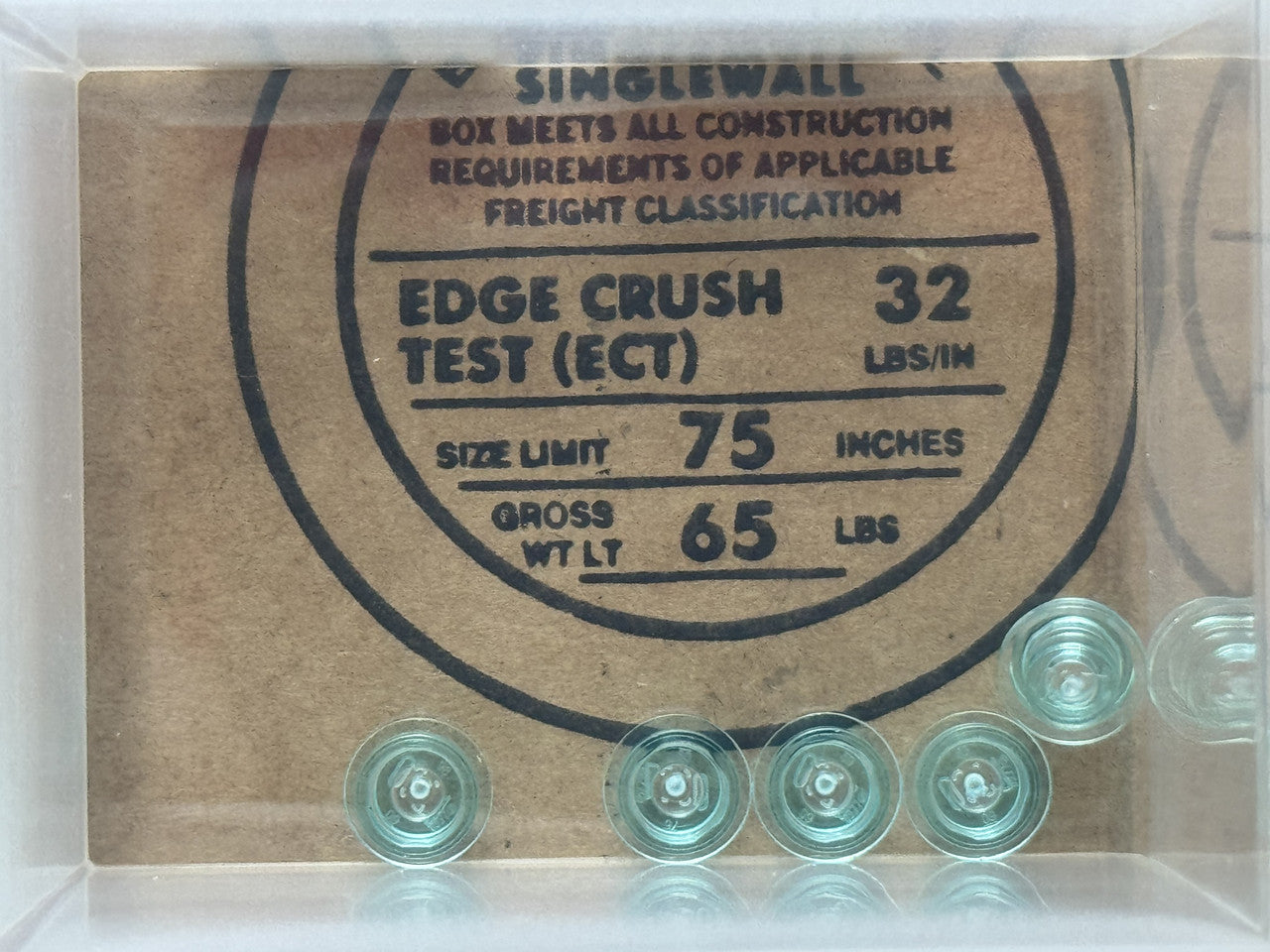 LEGO Parts - Trans-Light Blue Plate, Round 1 x 1 - No 4073 - QTY 5