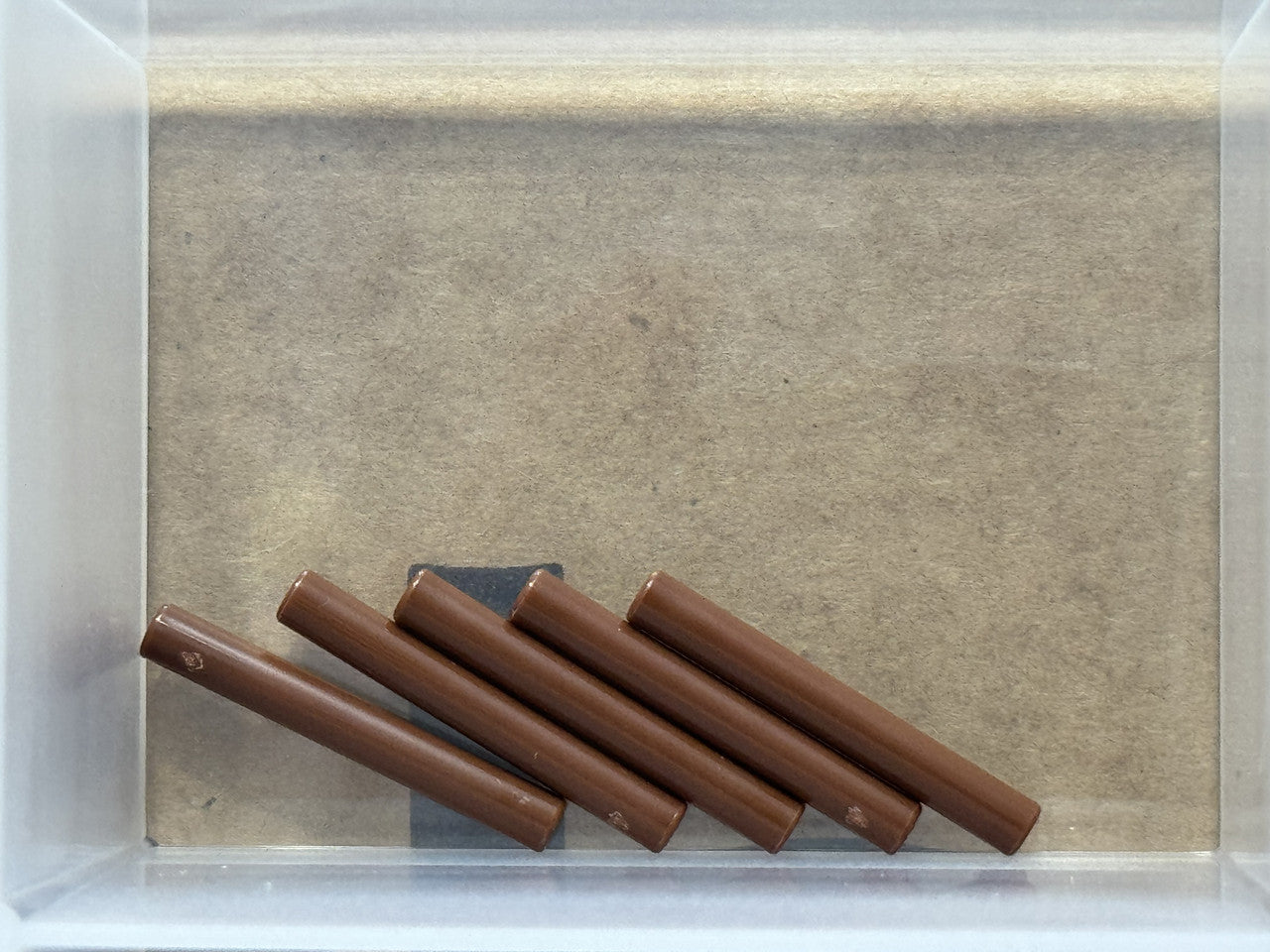 LEGO Parts - Reddish Brown Bar 3L (Bar Arrow) - No 87994 - QTY 5