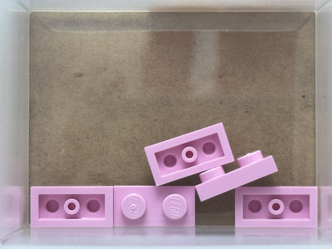 LEGO Parts - Bright Pink Plate 1 x 2 - No 3023 - QTY 5
