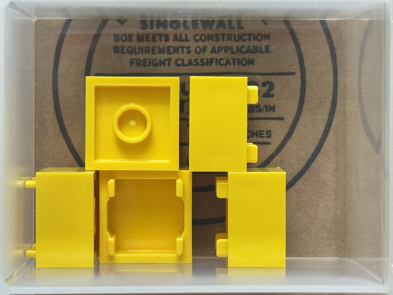LEGO Parts - Yellow Container, Box 2 x 2 x 1 - No 35700 - QTY 5