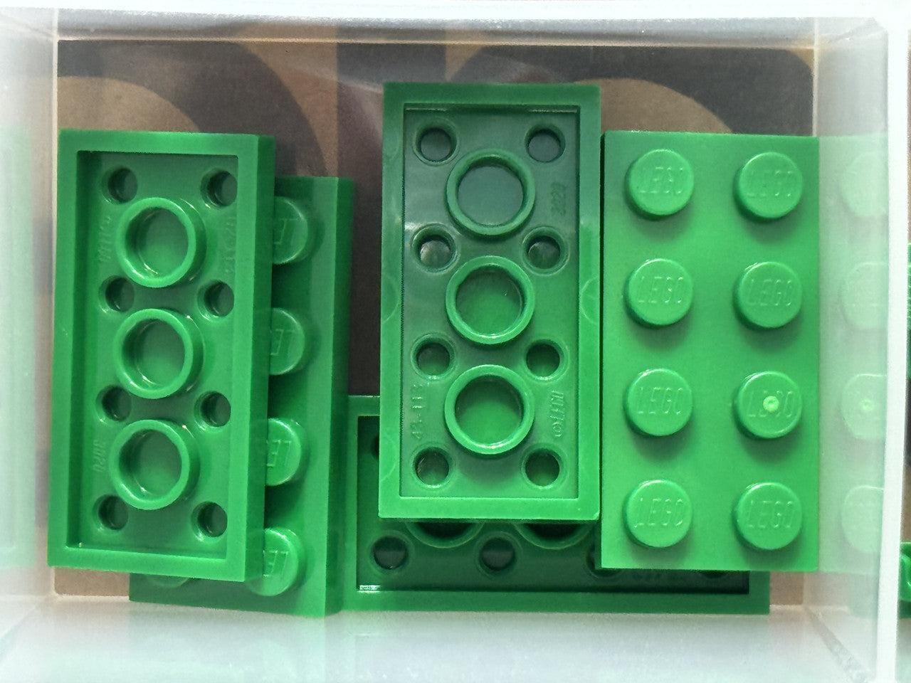 LEGO Parts - Green Plate 2 x 4 - No 3020 - QTY 5