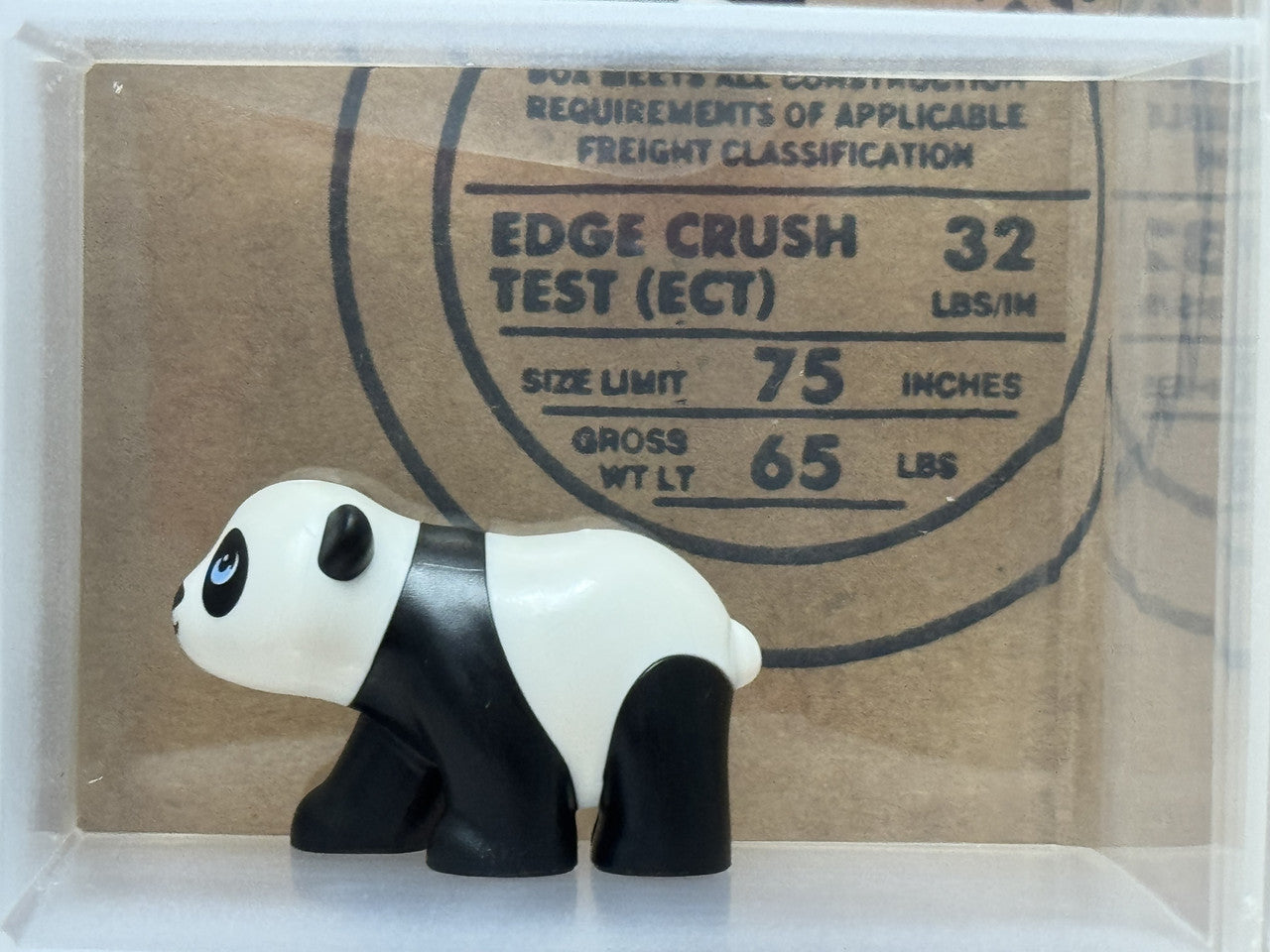 LEGO Parts - Black Panda, Friends Style (Lan Lan) - No 111383pb01 - QTY 1