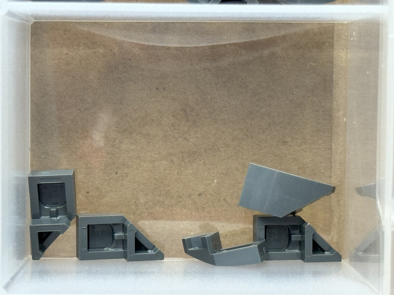 LEGO Parts - Dark Bluish Gray Wedge 2 x 1 x 2/3 Right - No 29119 - QTY 5