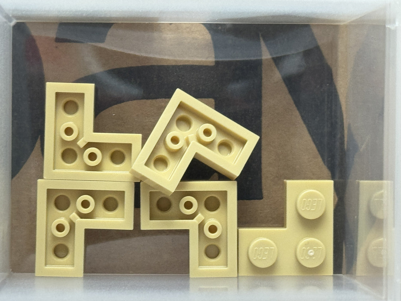 LEGO Parts - Tan Plate 2 x 2 Corner - No 2420 - QTY 5