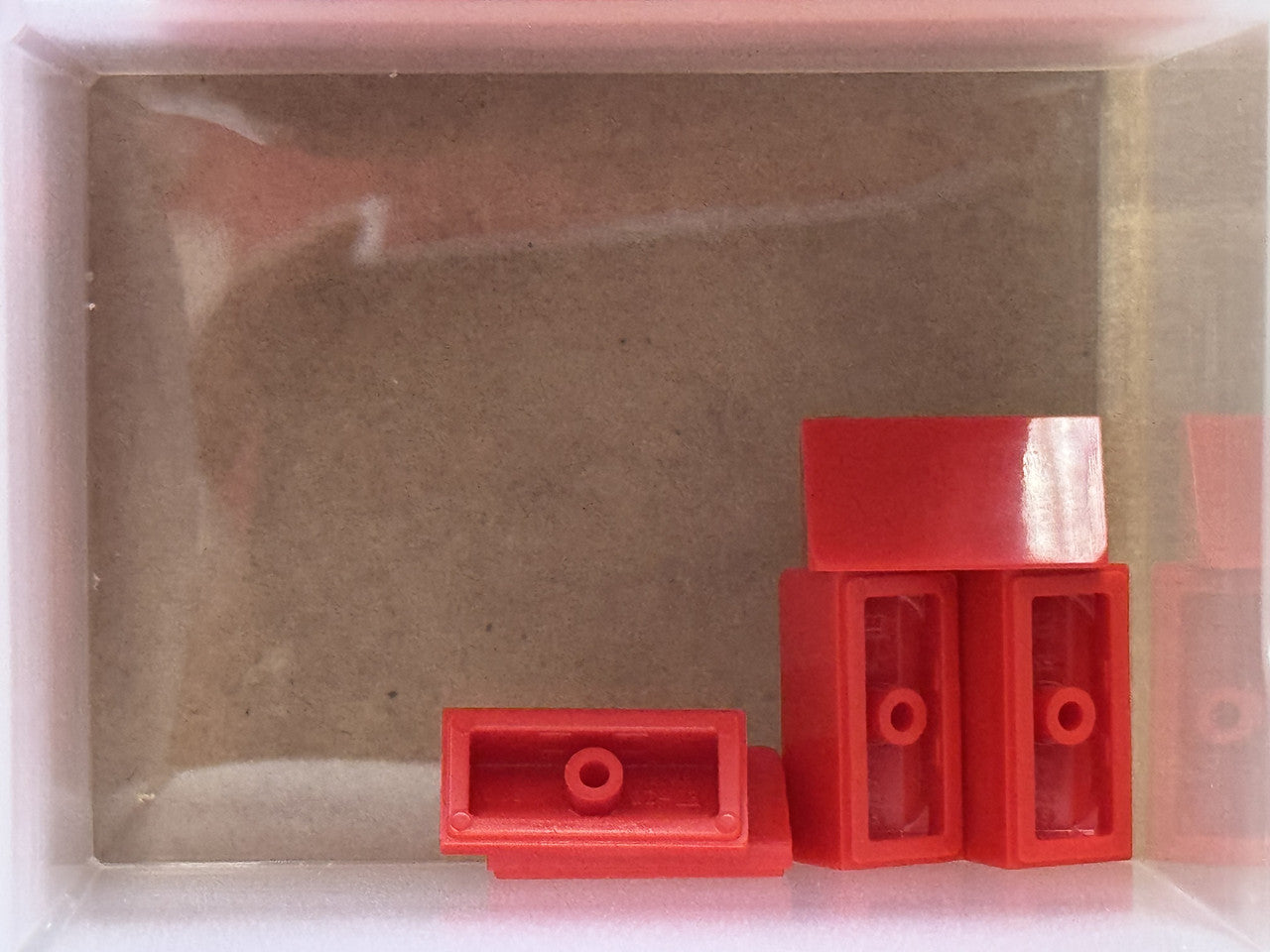 LEGO Parts - Red Slope 30 1 x 2 x 2/3 - No 85984 - QTY 5
