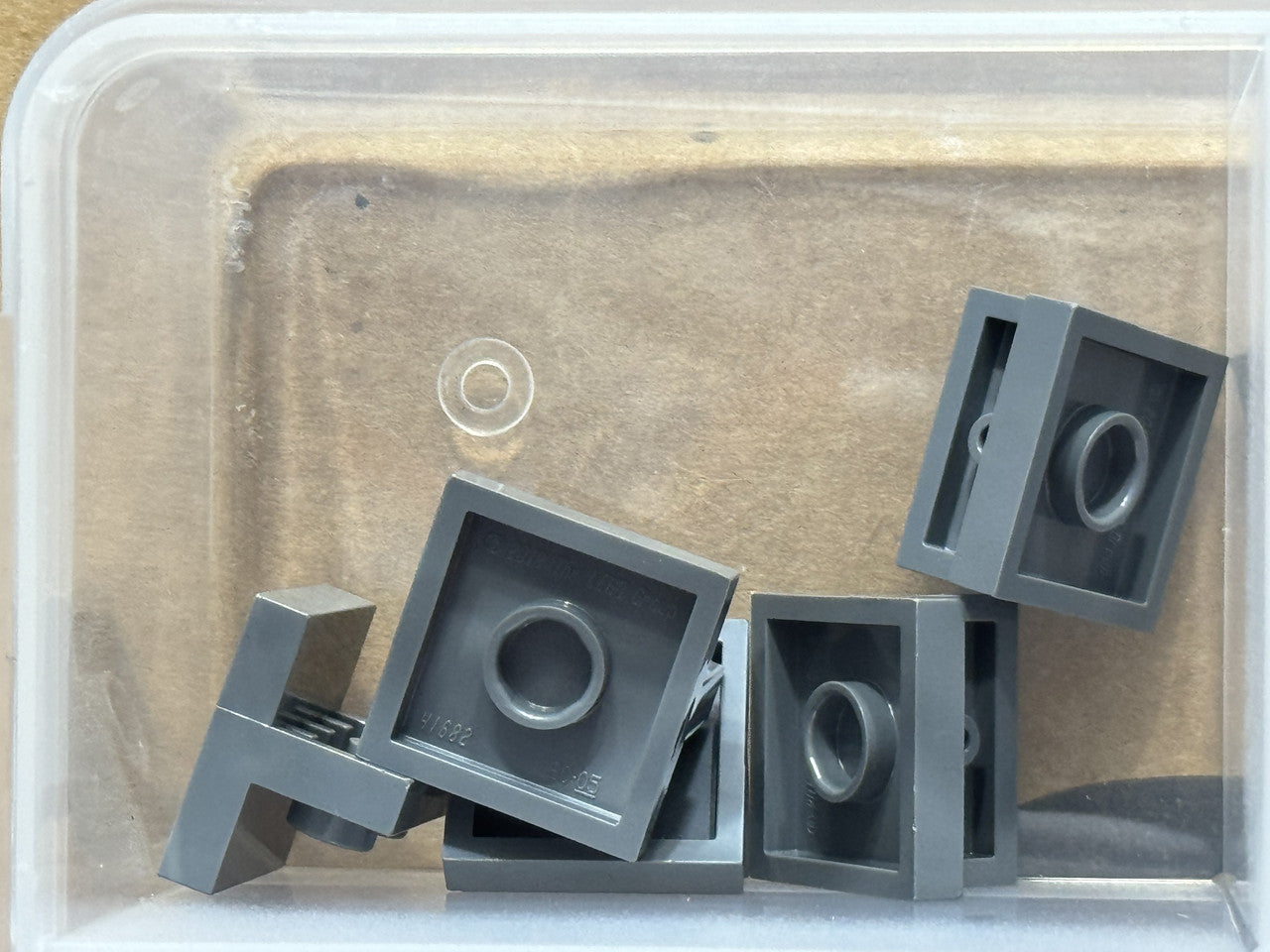 LEGO Parts - Dark Bluish Gray Bracket 2 x 2 - 1 x 2 Centered - No 41682 - QTY 5