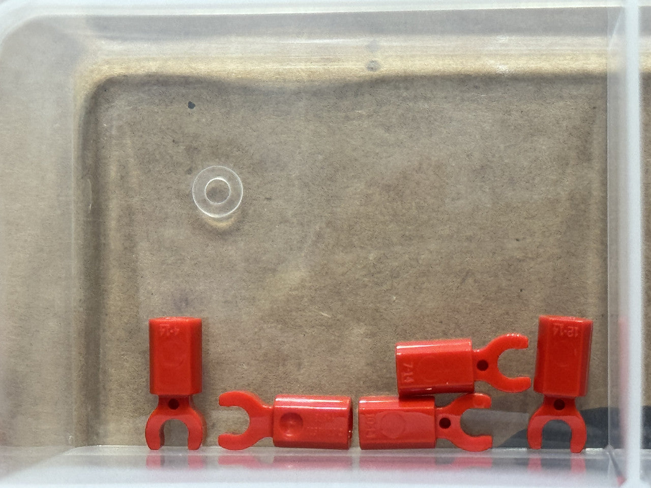 LEGO Parts - Red Bar Holder with Clip - No 11090 - QTY 5