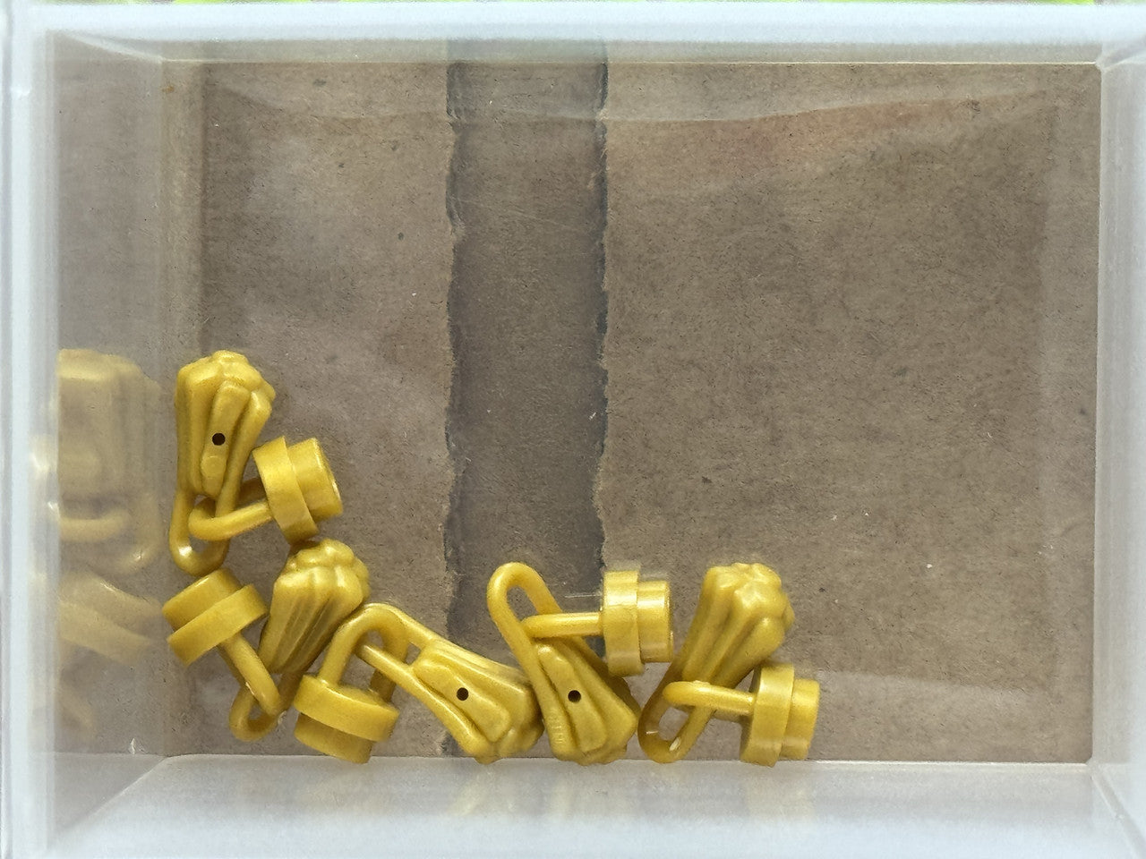 LEGO Parts - Pearl Gold Chain with Tassel - No 25375 - QTY 5