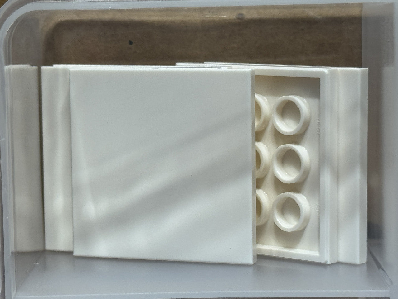 LEGO Parts - White Tile 4 x 4 - No 1751 - QTY 5