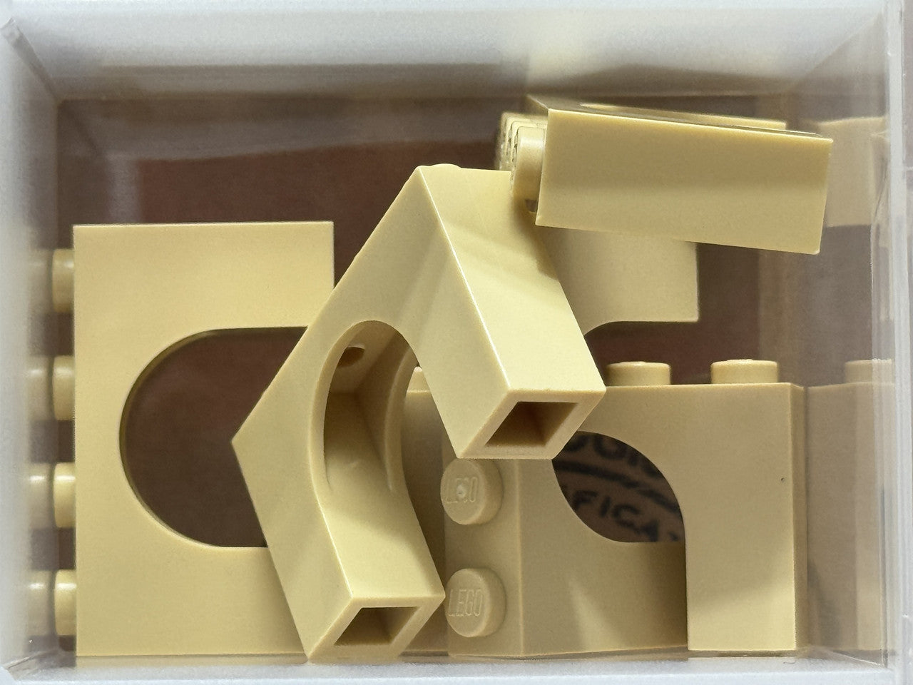 LEGO Parts - Tan Arch 1 x 4 x 2 - No 6182 - QTY 5