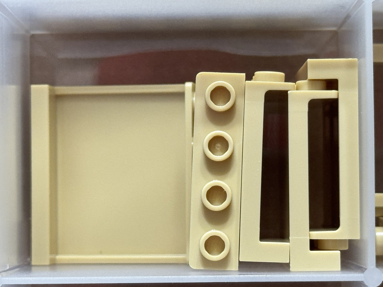 LEGO Parts - Tan Panel 1 x 4 x 3 - No 60581 - QTY 5