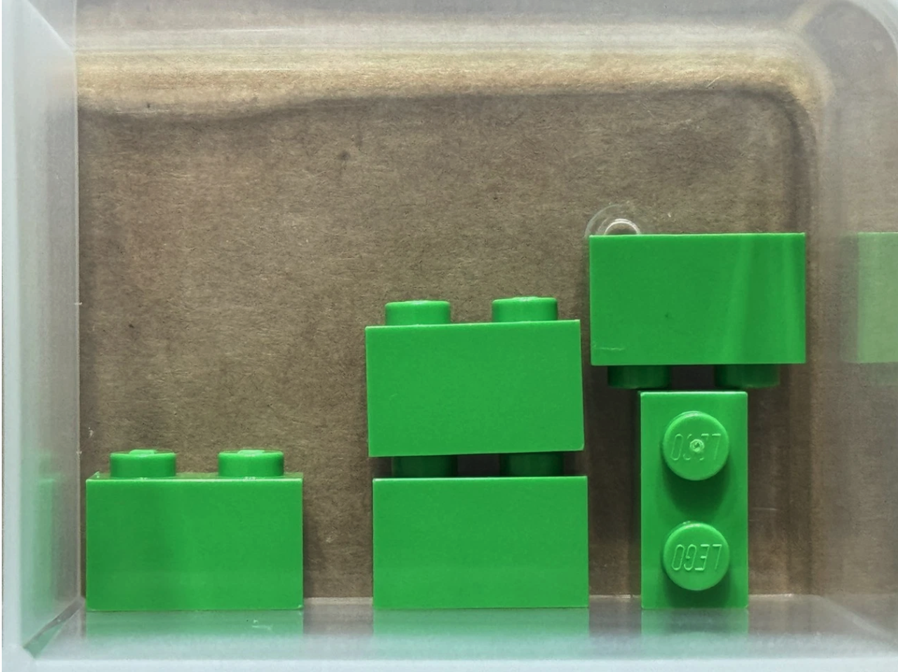 LEGO Parts - Bright Green Brick 1 x 2 - No 3004 - QTY 5