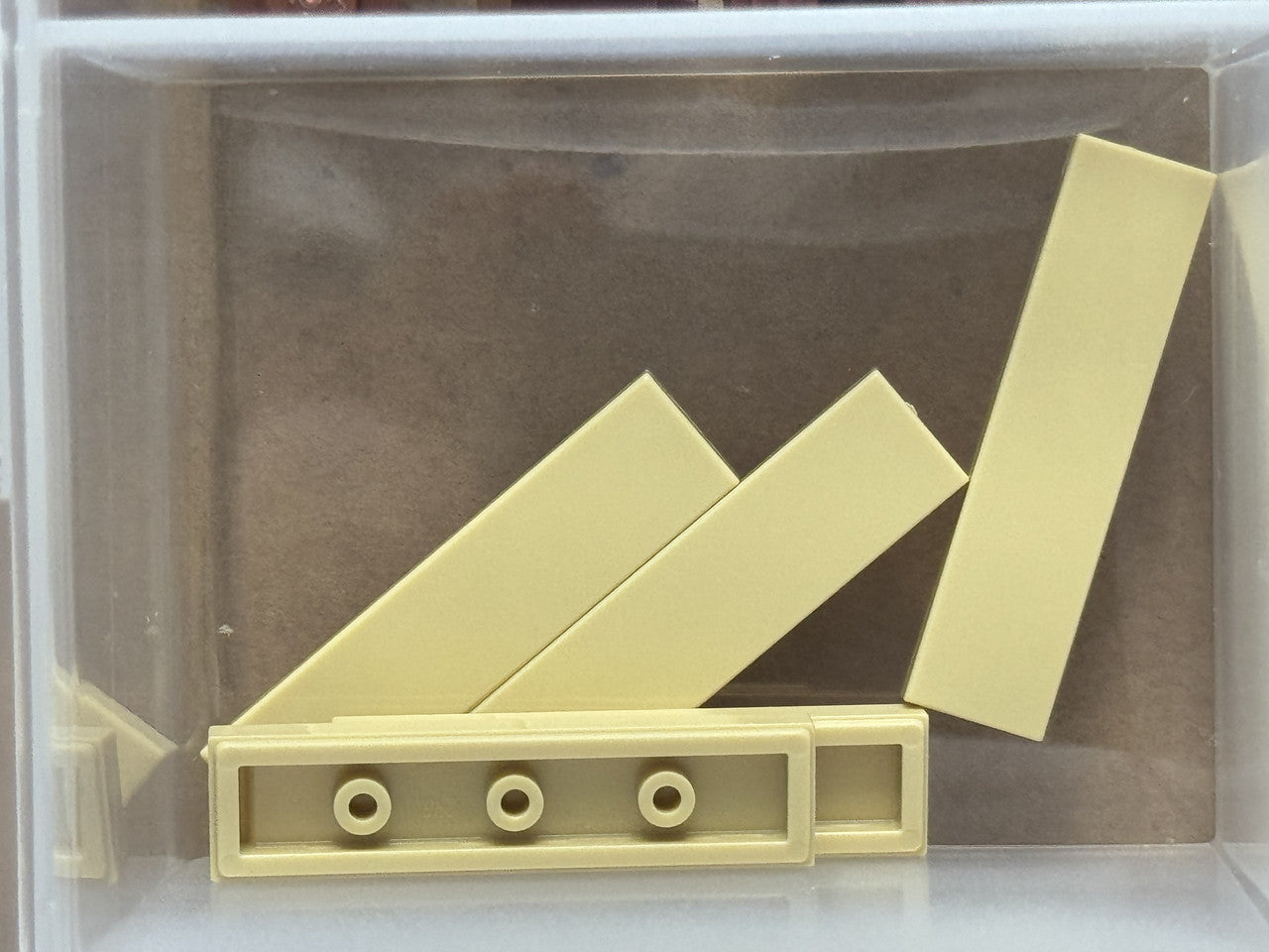 LEGO Parts - Tan Tile 1 x 4 - No 2431 - QTY 5