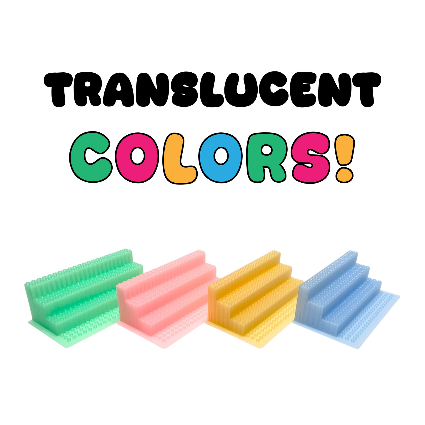 Brick Easter Egg Shaped Baseplate - 3 Sizes, 30 Colors