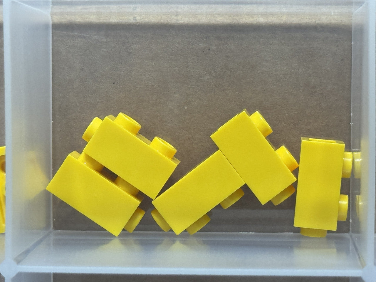 LEGO Parts - Yellow Brick 1 x 1 x 1 2/3 with Studs on Side - No 32952 - QTY 5