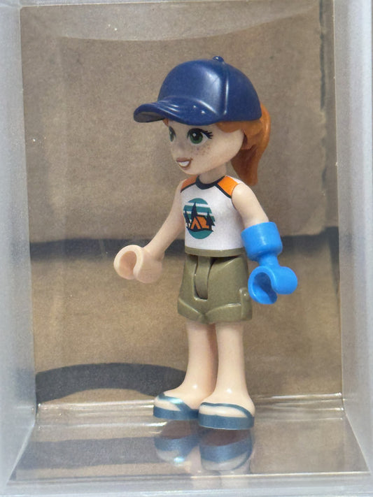 LEGO Minifigure - Friends Autumn - White Sleeveless Top - No frnd0753 - QTY 1