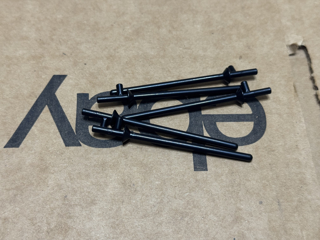 LEGO Parts - Black Minifigure, Weapon Lance - No 3849 - QTY 5
