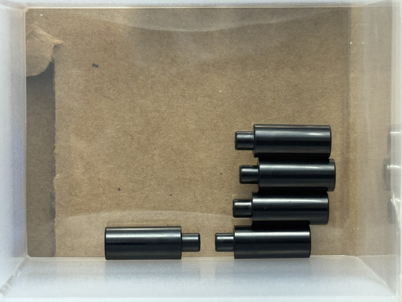LEGO Parts - Black Minifigure, Utensil Candle - No 37762 - QTY 5