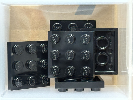 LEGO Parts - Black Plate 3 x 3 - No 11212 - QTY 5