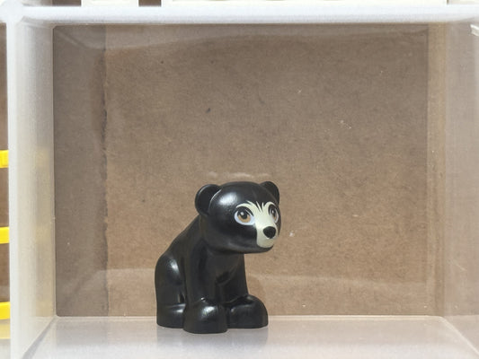 LEGO Parts - Black Bear, Friends Style, Baby Cub - No 14732pb05 - QTY 1